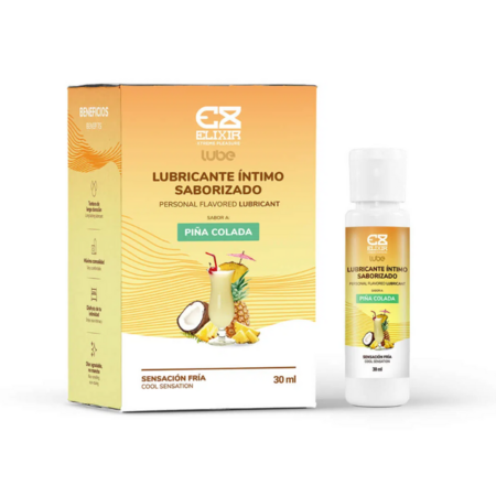 Lubricante Caliente Saborizado Elixir