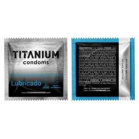 Condon Titanium Lubricado