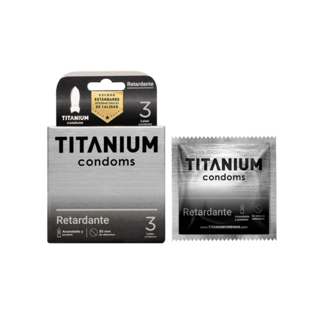 Titanium Retardant Condom