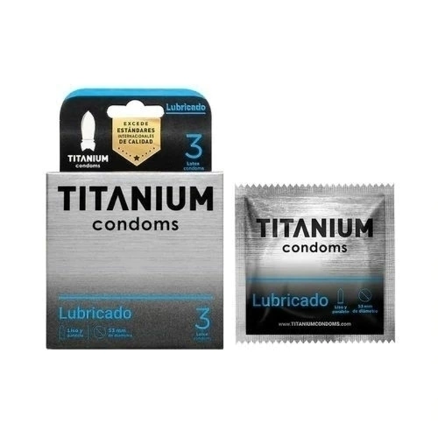 Lubricated Titanium Condom